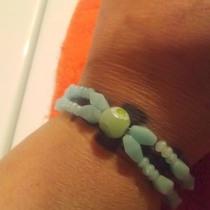 Double beaded bracelet